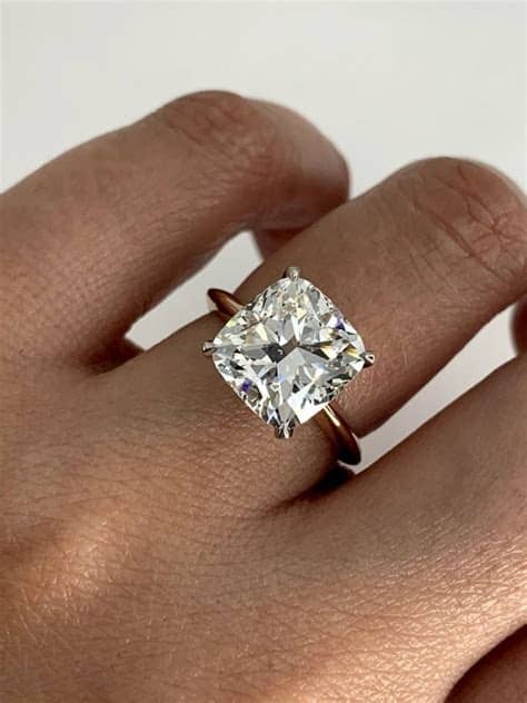 1.5 Carat Cushion Diamond Ring