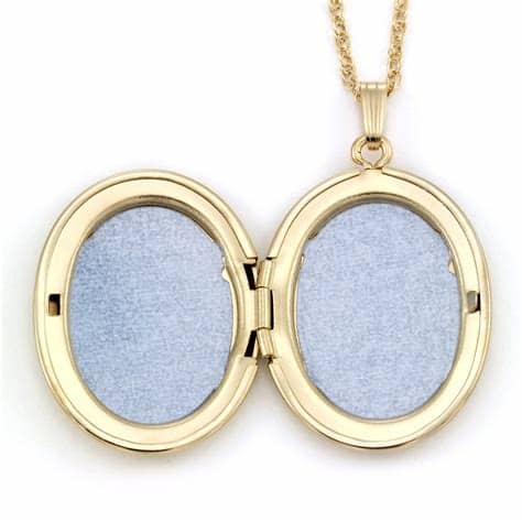 14 Karat Gold Locket Necklace