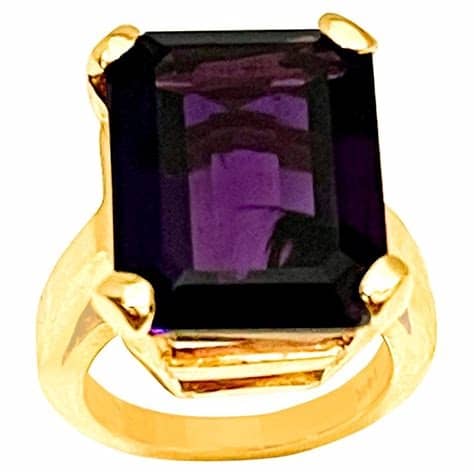 15 Carat Amethyst Ring