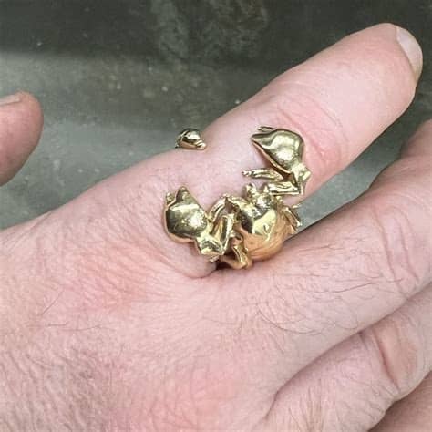 18K Gold Scorpion Ring