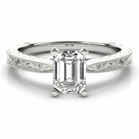 2 Ct Vintage Engagement Rings