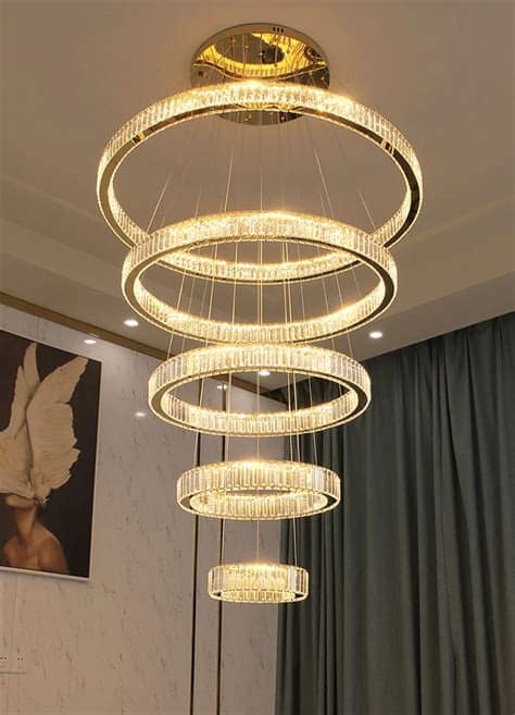 2 Ring Chandelier