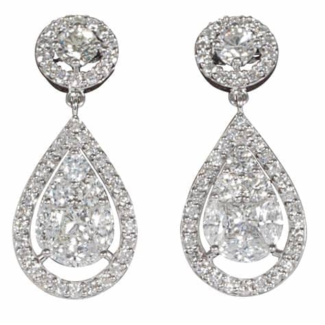 4K Diamond Earrings