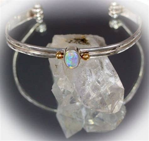 Australian Opal Bracelet 14k