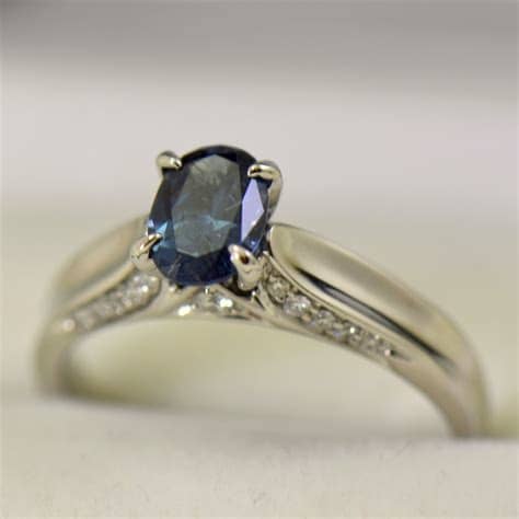 Blue Garnet Ring