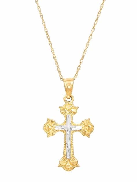 Brilliance Fine Jewelry Cross Necklace