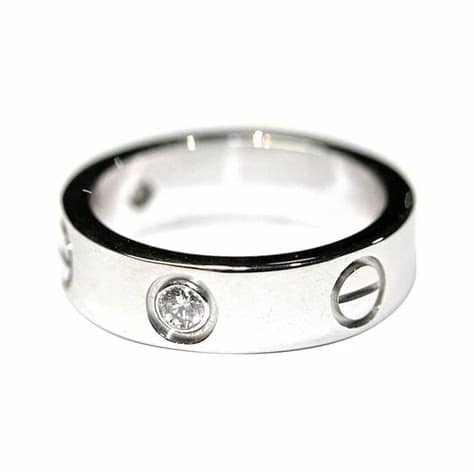 Cartier Love Ring Silver