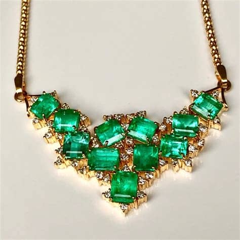 Colombian Emerald Necklace