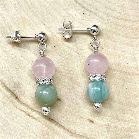 Crystal Bead Earrings