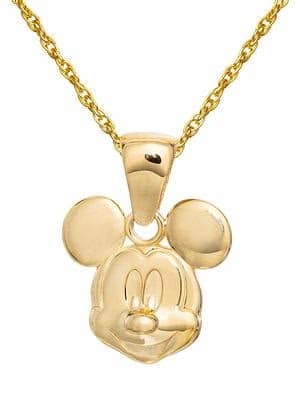 Disney Mickey Diamond Necklace