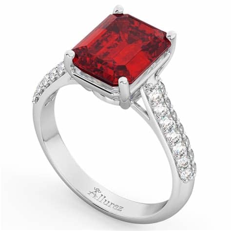 Engagement Rings With Ruby Stones