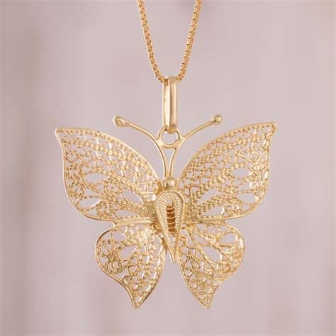 Expensive Butterfly Necklace