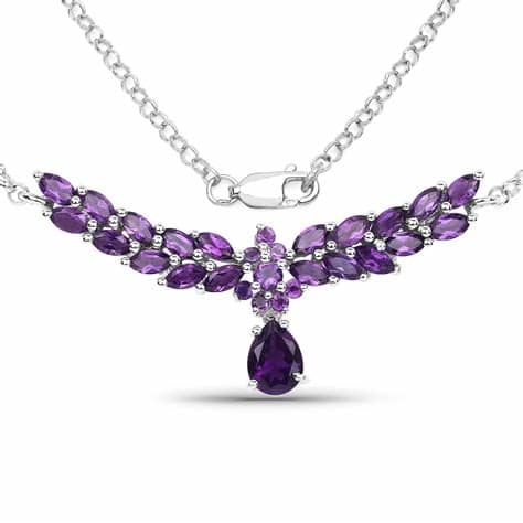 Genuine Amethyst Pendant