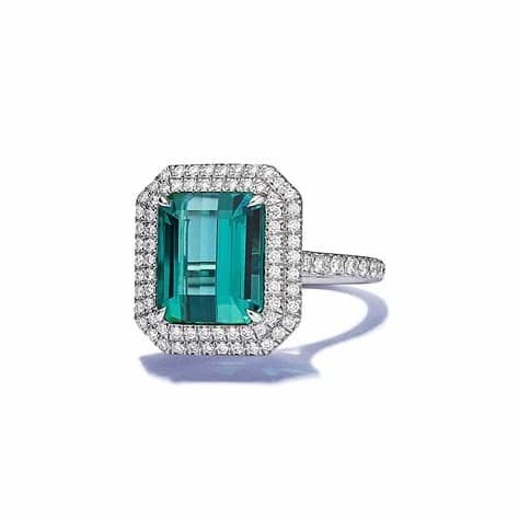 Green Tourmaline Ring Tiffany