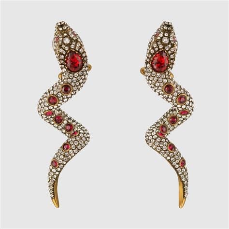 Gucci Snake Earrings