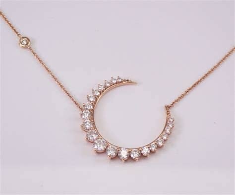 Half Diamond Necklace