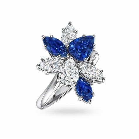 Harry Winston Cluster Ring