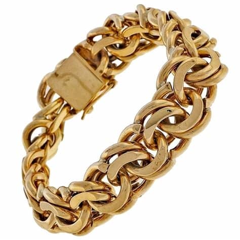 Heavy 14K Gold Bracelet