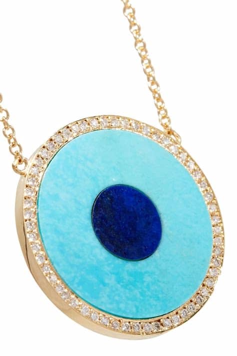 Jennifer Meyer Evil Eye Necklace