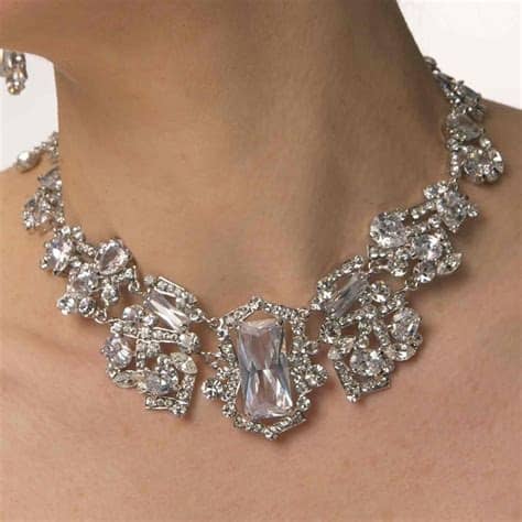 Large Swarovski Crystal Necklace