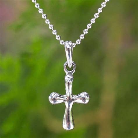 Modern Cross Necklace