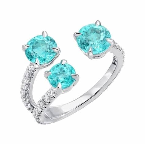 Natural Paraiba Tourmaline Ring