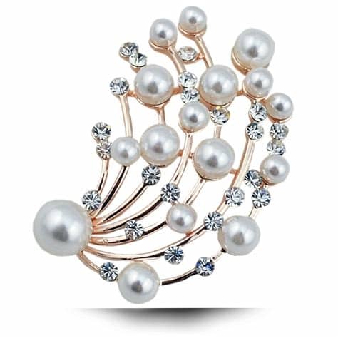 Pearl Brooch Pin