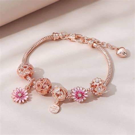 Pink And Gold Pandora Bracelet