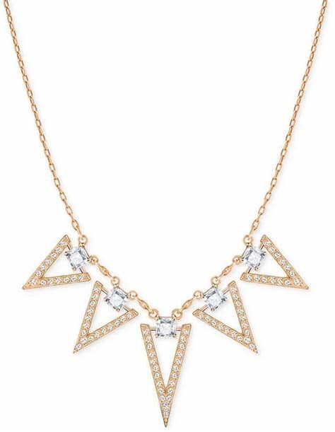 Rose Gold Triangle Necklace