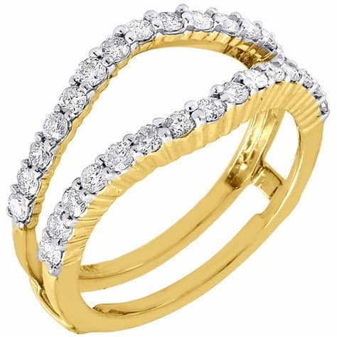 Solitaire Ring Enhancer Yellow Gold