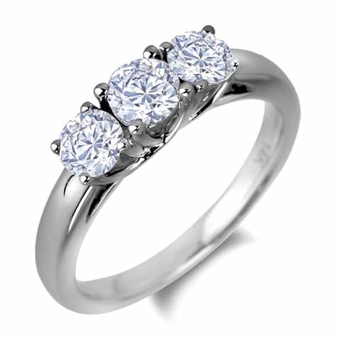 Three Stone Ring Design