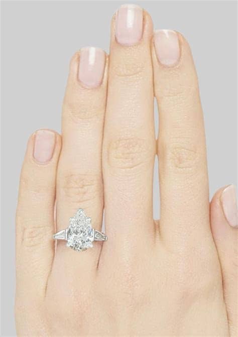 Tiffany And Co Pear Engagement Ring