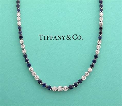 Tiffany And Co Sapphire Necklace