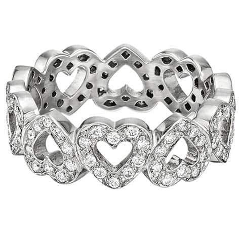 Tiffany Heart Ring