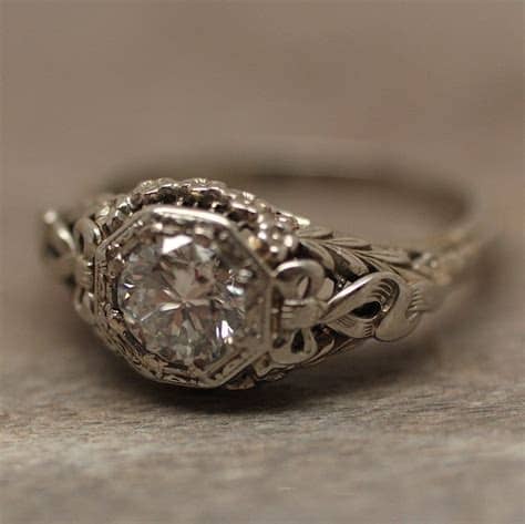 Vintage Jewelry Engagement Rings