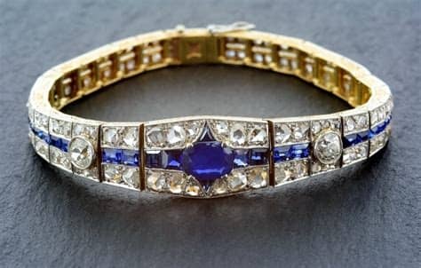 Vintage Sapphire Bracelet