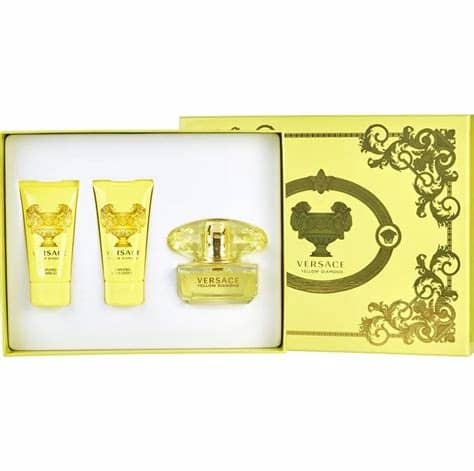 Yellow Diamonds Gift Set